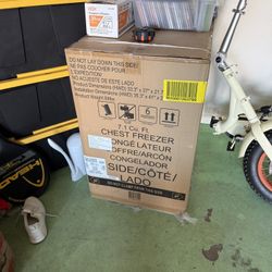 New Freezer In Box