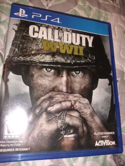 WW2 PS4 game like new $35