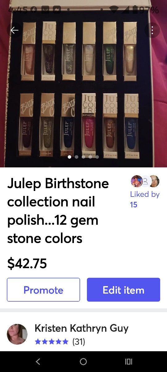 Julep Nail Birthstone Nail Polish High End