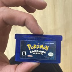 Pokémon Sapphire Version (Authentic OEM) Game Boy Advance — Original Nintendo