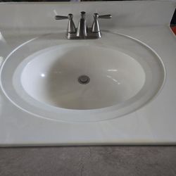 SINK For Small Powder Room (White)