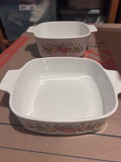 Corning Ware Spice O' Life Casserole Dishes
