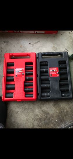 Craftsmen Deep impact socket set!!! 🔥🔥🔥