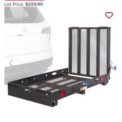 Hitch Amount wheelchair carrier