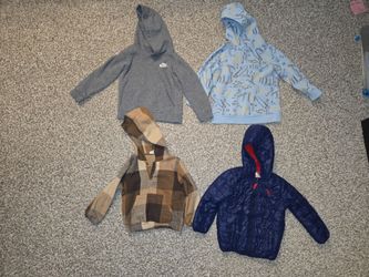 Toddler Boy Clothes Size 3T Bundle of Sweaters, Jackets, Hoodies