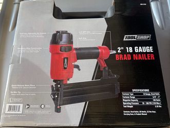 Tool Shop Pneumatic 18-Gauge Brad Nailer