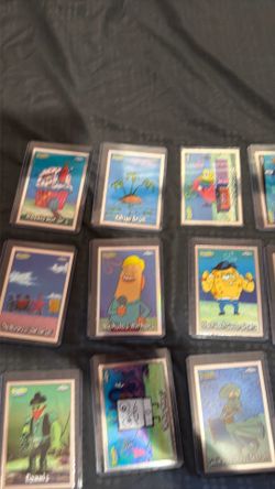 TOPPS SPONGEBOB CARDS