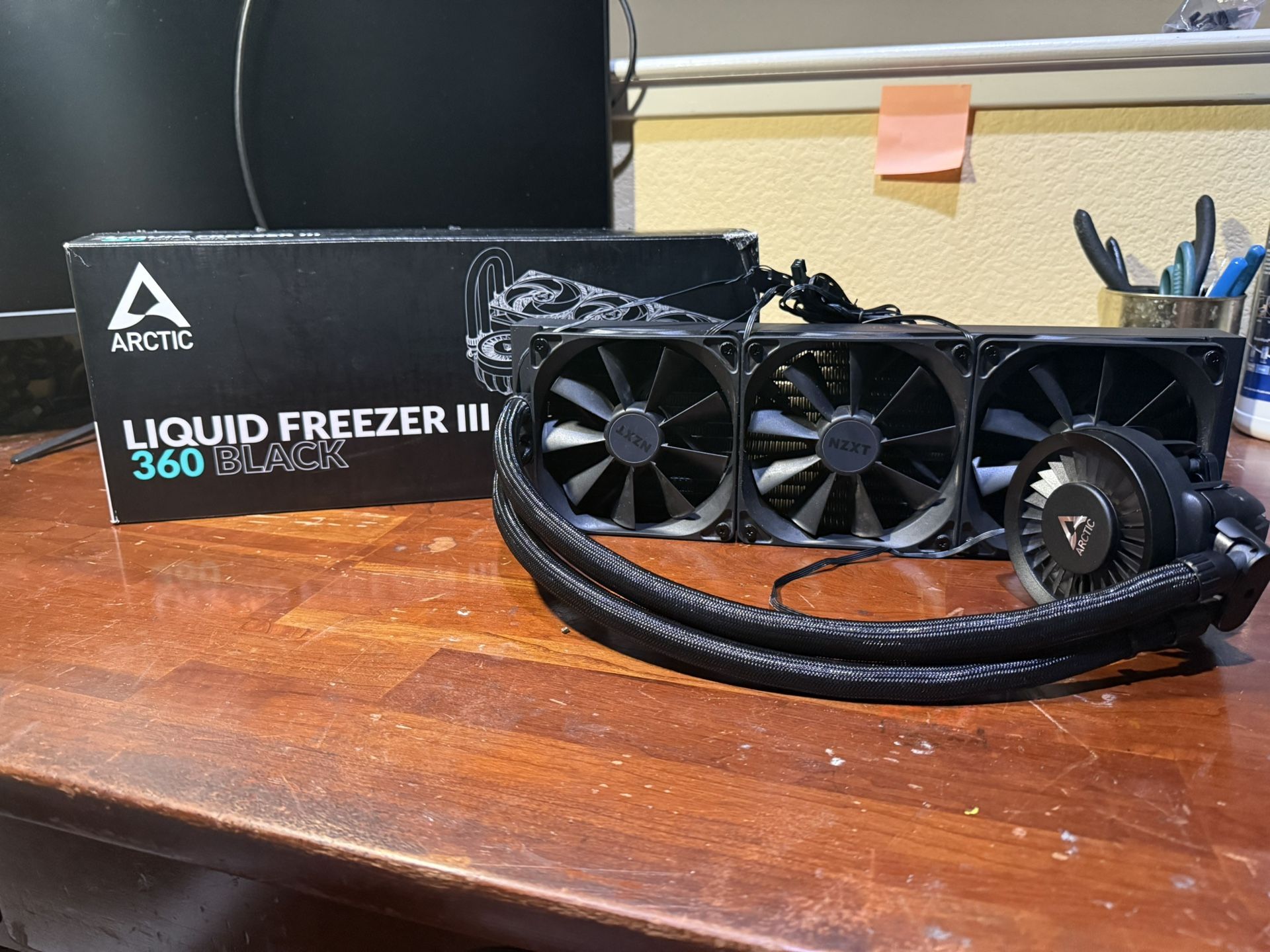 Arctic Liquid Freezer III 360 Black Water Cooler AIO