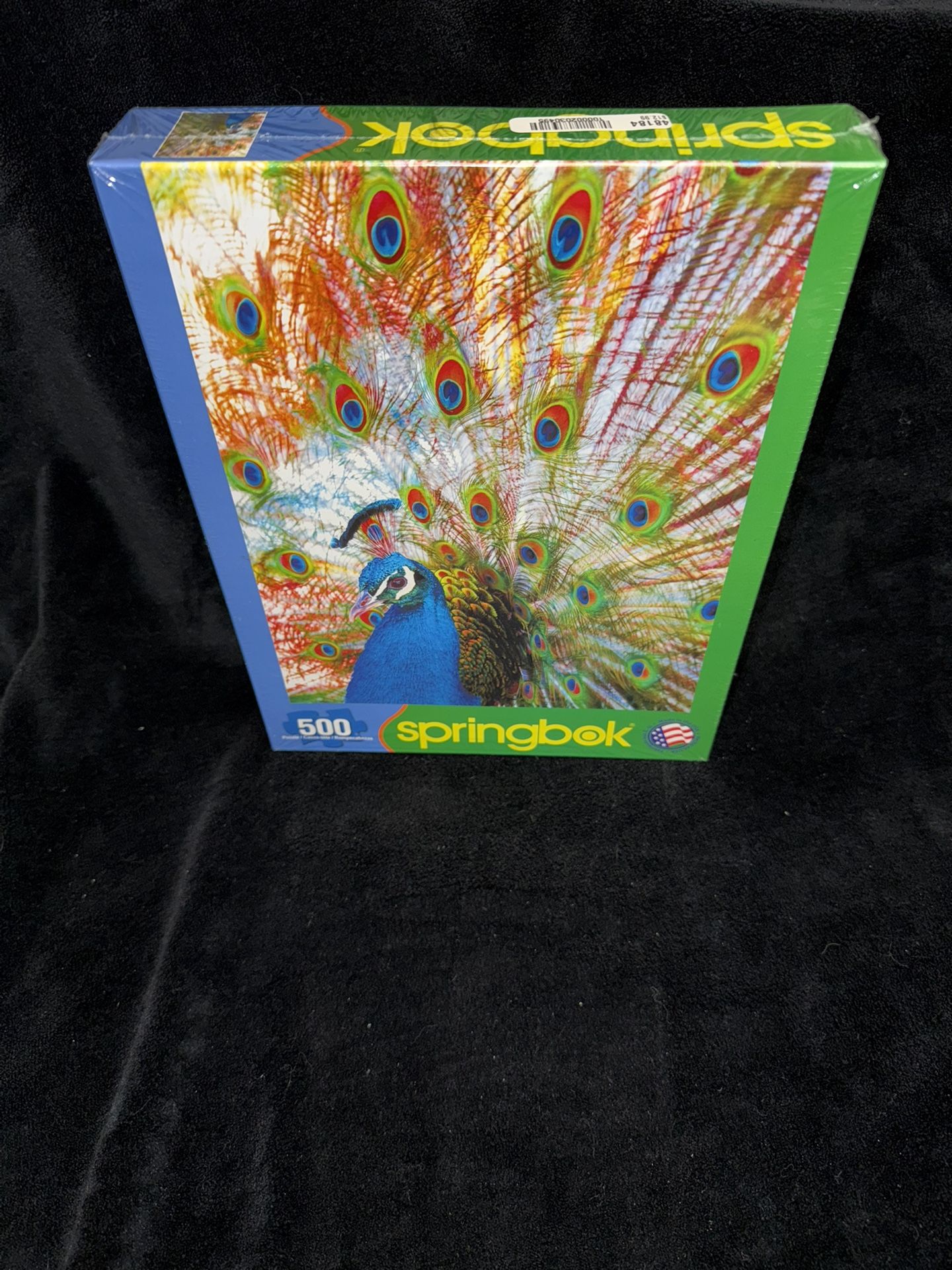 Springbok Proud Peacock Jigsaw Puzzle -500 Pieces -New