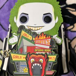  Loungefly Mini Backpack - Funko Pop! By Loungefly Beetlejuice Dante's Inferno