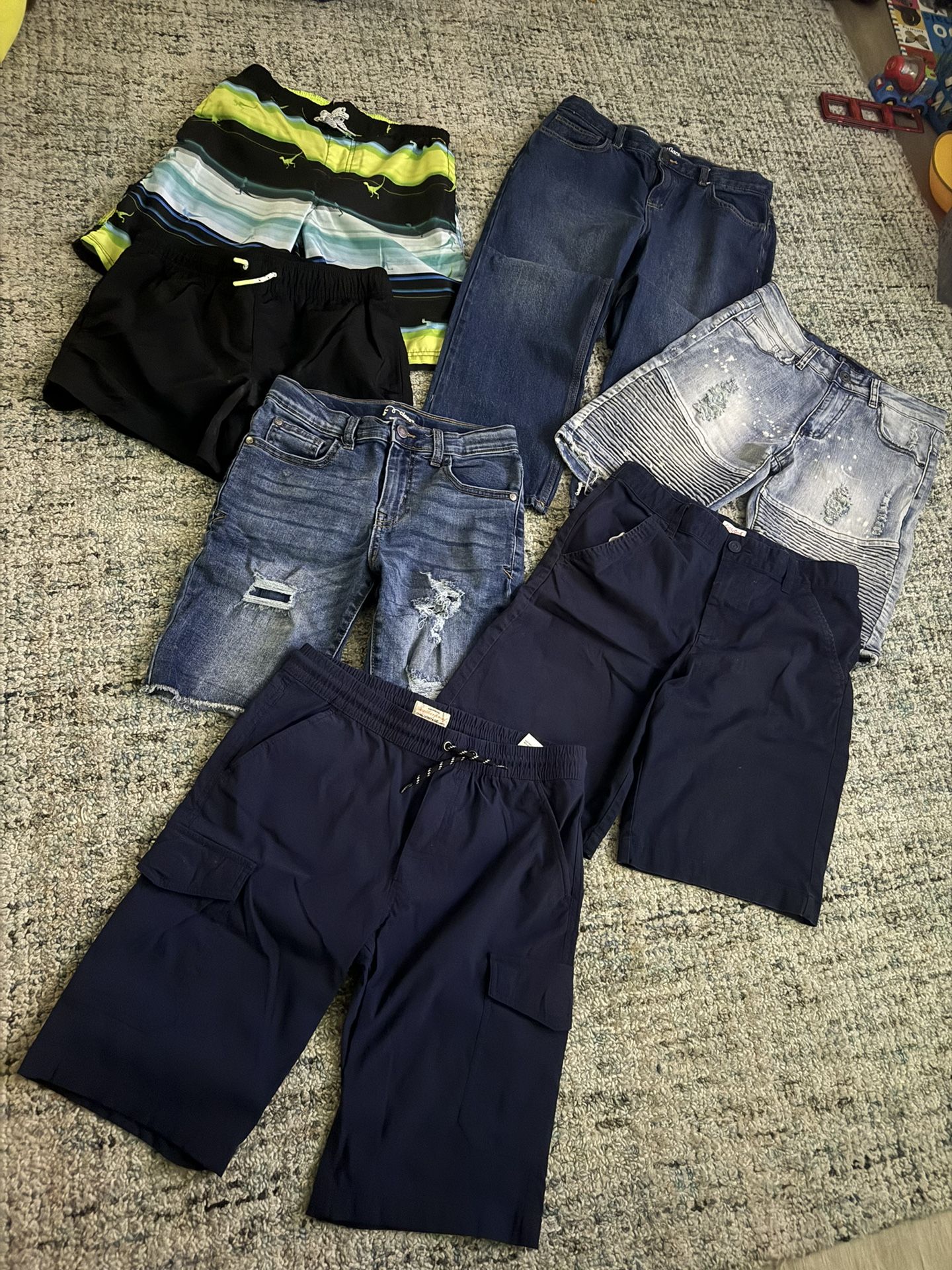 Boys 12/14 Shorts All For $30