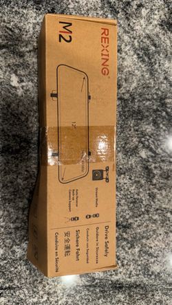 REXING M2 Mirror Dash Cam –  New