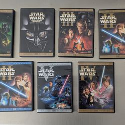 Star wars DVD Lot