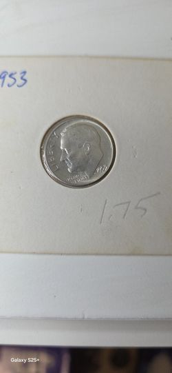 1953 Roosevelt Dime