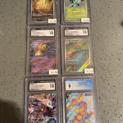 CGC/Slabbed Pokemon Cards