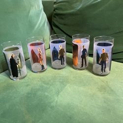 Star Trek Glasses x5