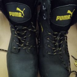 Black Puma Borneo Work Boots 