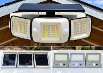 Solar outdoor lights
