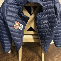 XL Male Patagonia Down Sweater Jacket 