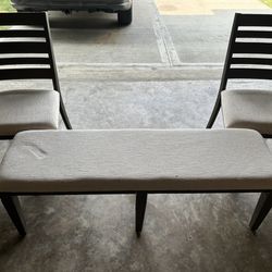 Lincoln Bench And Chair Set 