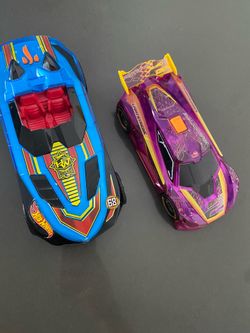 Hot Wheels Toy State 10" Hyper Racer Car Flashing Lights & Sounds