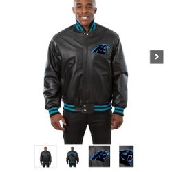 Original Leather PANTHER Jacket..NFL