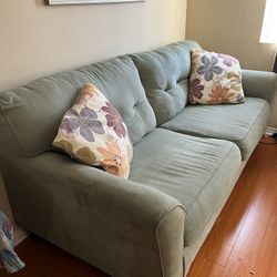 Sofa With Pillows 