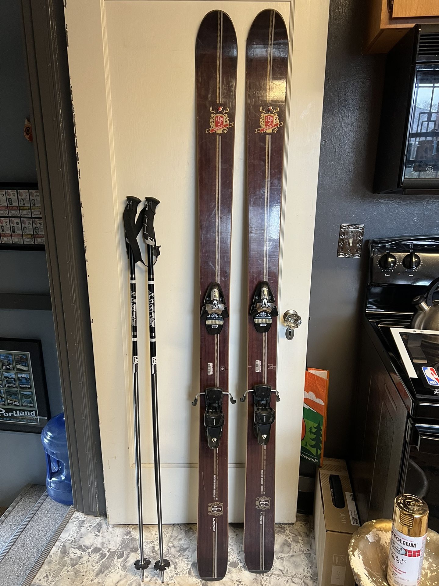 Elan 999 Free ride 185cm Powder Ski 