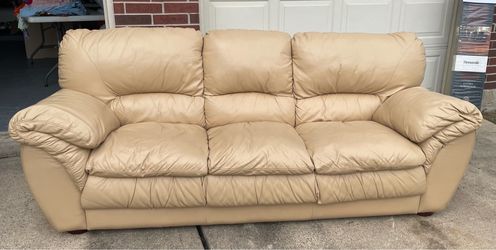 100% LEATHER COUCH