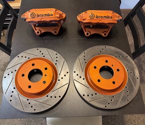 2003-2008 Nissan 350Z Brembo Calipers With Rotors