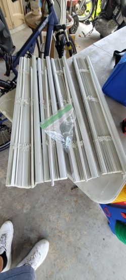 White blinds