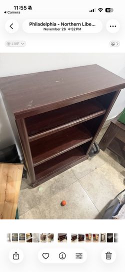 Solid Wood Bookshelf