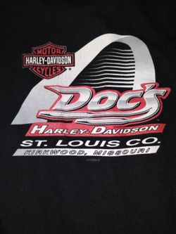 Docs Harley Davidson T Shirt Large Black Size Small $15.00