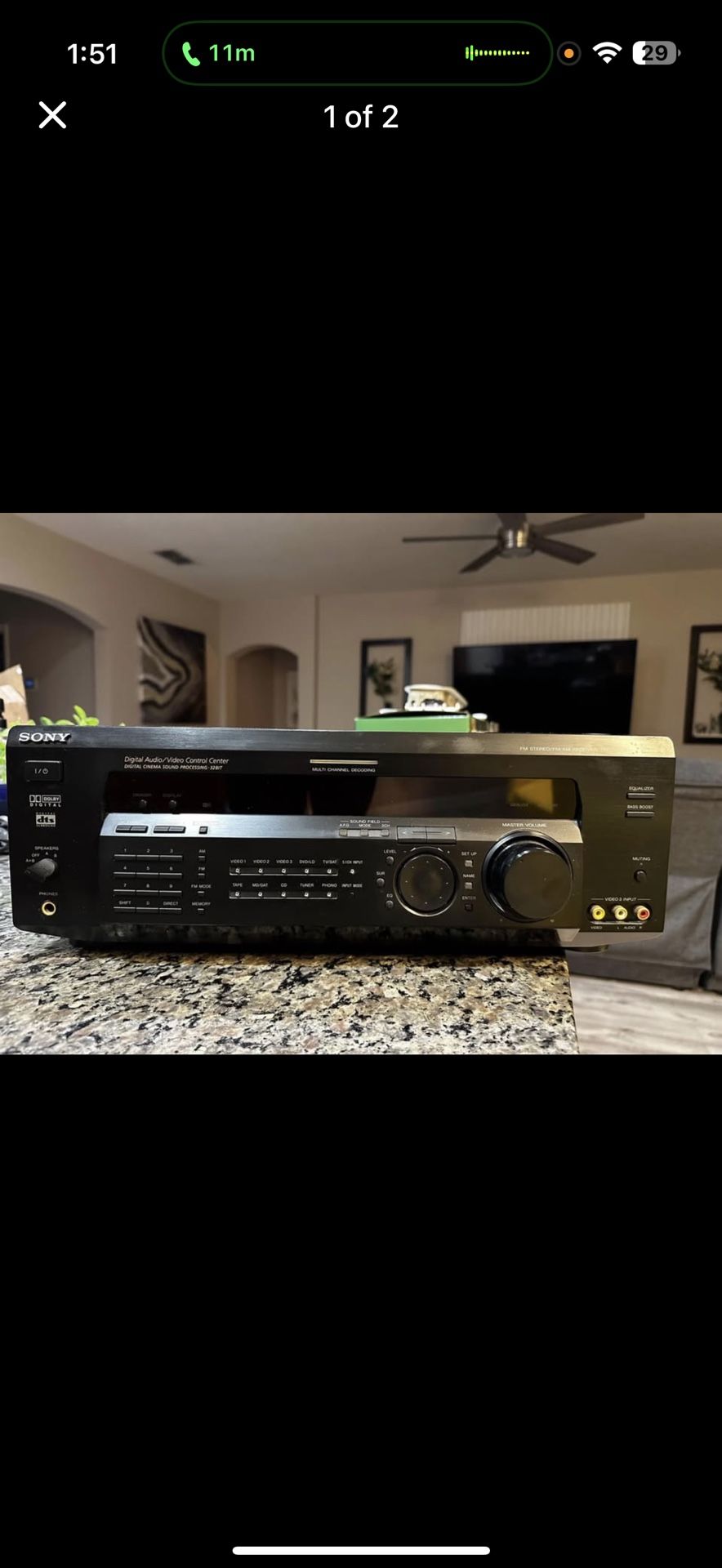 SONY AM/FM RECEIVER STR-DE935 5.1 Digital Video Audio Controller