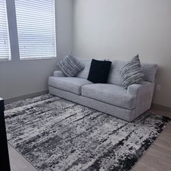 Comfortable Tan Sofa Like New 