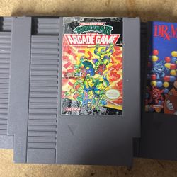 NES- Ninja Turtles The Arcade Game 