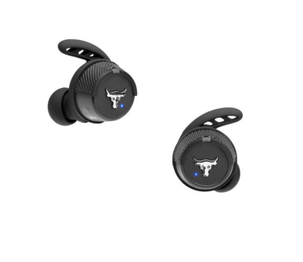 JBL - Under Armour Project Rock True Wireless X Sport In-Ear Headphones - Black

