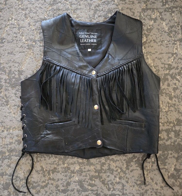 Navarre Leather Company Women's Riding Vest