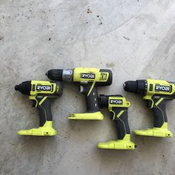 4 Ryobi Tools