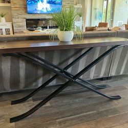 Rustic Sofa Table