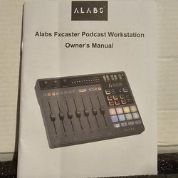 Alabs Fxcaster Podcast Workstation 