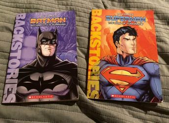 Batman and Superman books