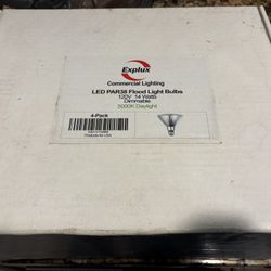 4 Pack Flood Light Bulbs 
