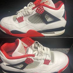 Fire Red Jordan 4 