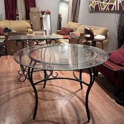 Glass Dining Room Table 