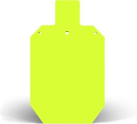 AR500 Steel Target for Shooting 3/8" Thick Gong Silhouette Metal Target - Laser Cut - Neon Color