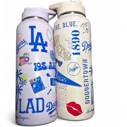 Los Ángeles dodgers metal water bottles