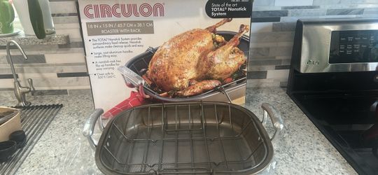 Turkey Roasting Pan - large 18 x 15 inches