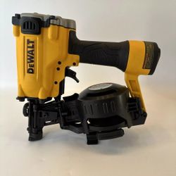 DeWALT 15 Degree Pneumatic Coil Roofing Nailer  DW45RN 1-3/4” to 3/4”