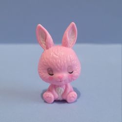 Barbie cutie reveal Pink Bunny Rabbit Pet.